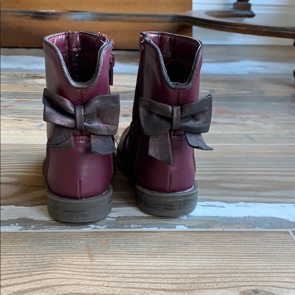 Wine colored boots - Picture 3 of 4